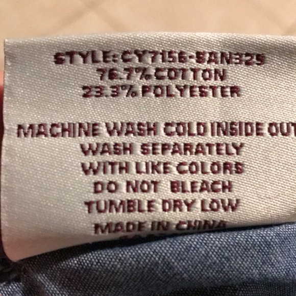 CHIQLE DENIM ARCHITECT LONG SLEEVE TEE SHIRT - Picture 16 of 16